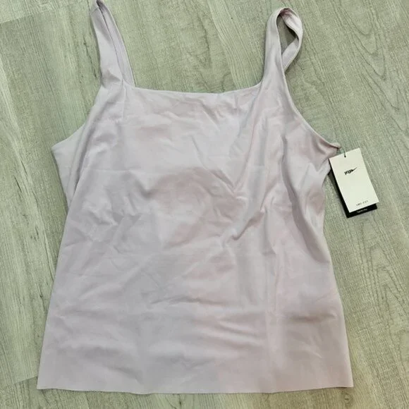 🟡SOLD🟡Nike Yoga Luxe Women's Shelf-Bra Workout Tank in Lavender Purple 3X NWT - Picture 2 of 7